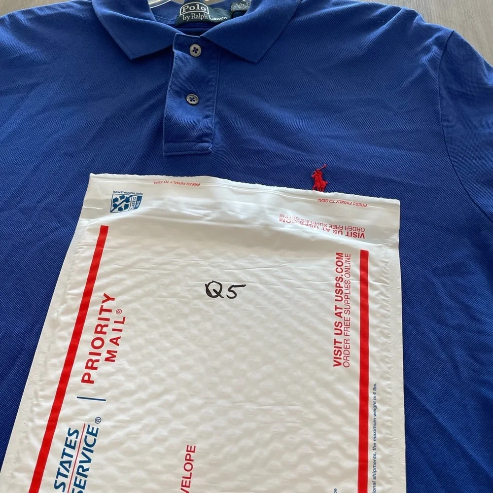 Polo Ralph Lauren men’s blue polo size XL custom fit